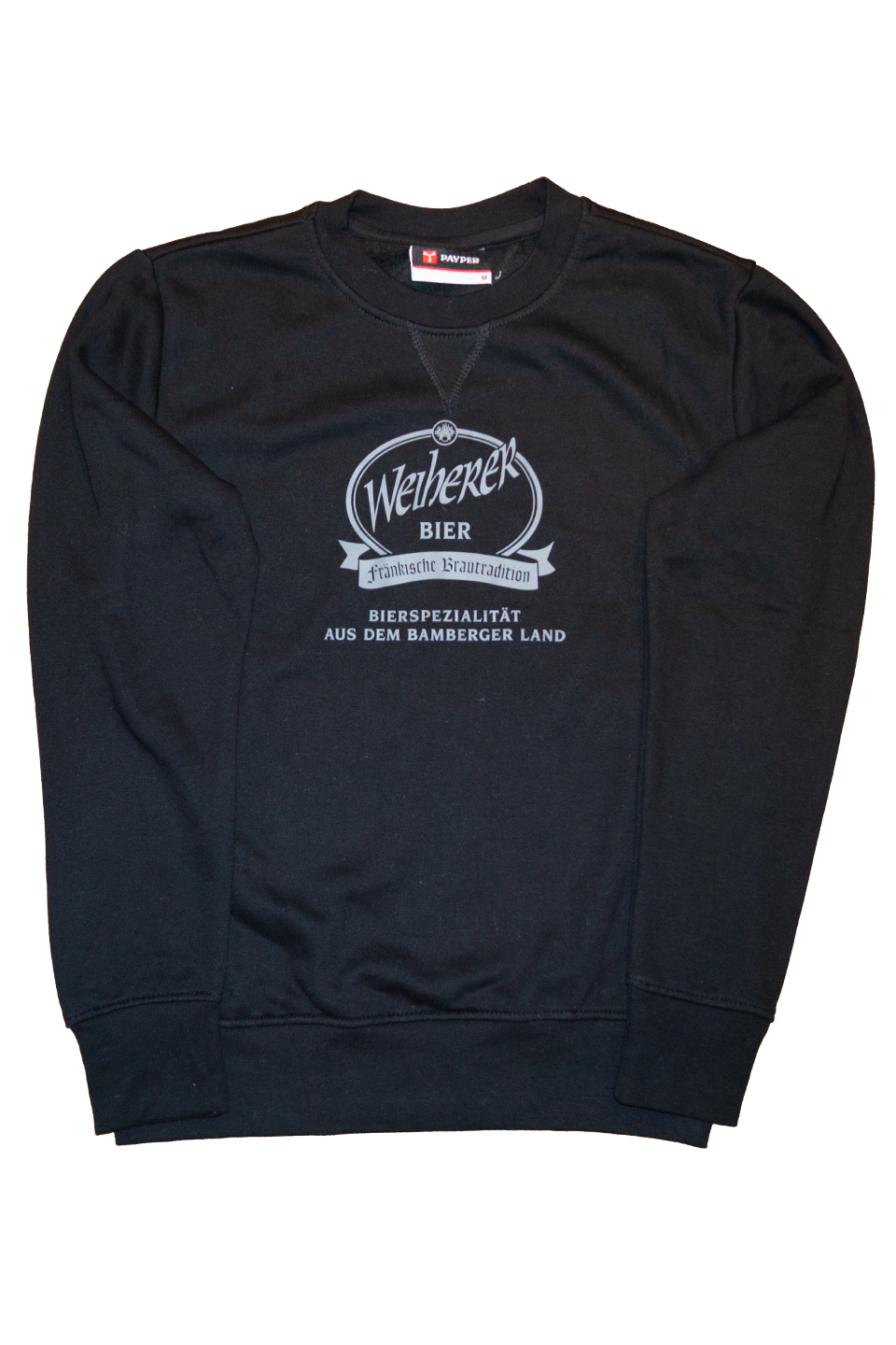 Sweatshirt Weiherer Bier, schwarz