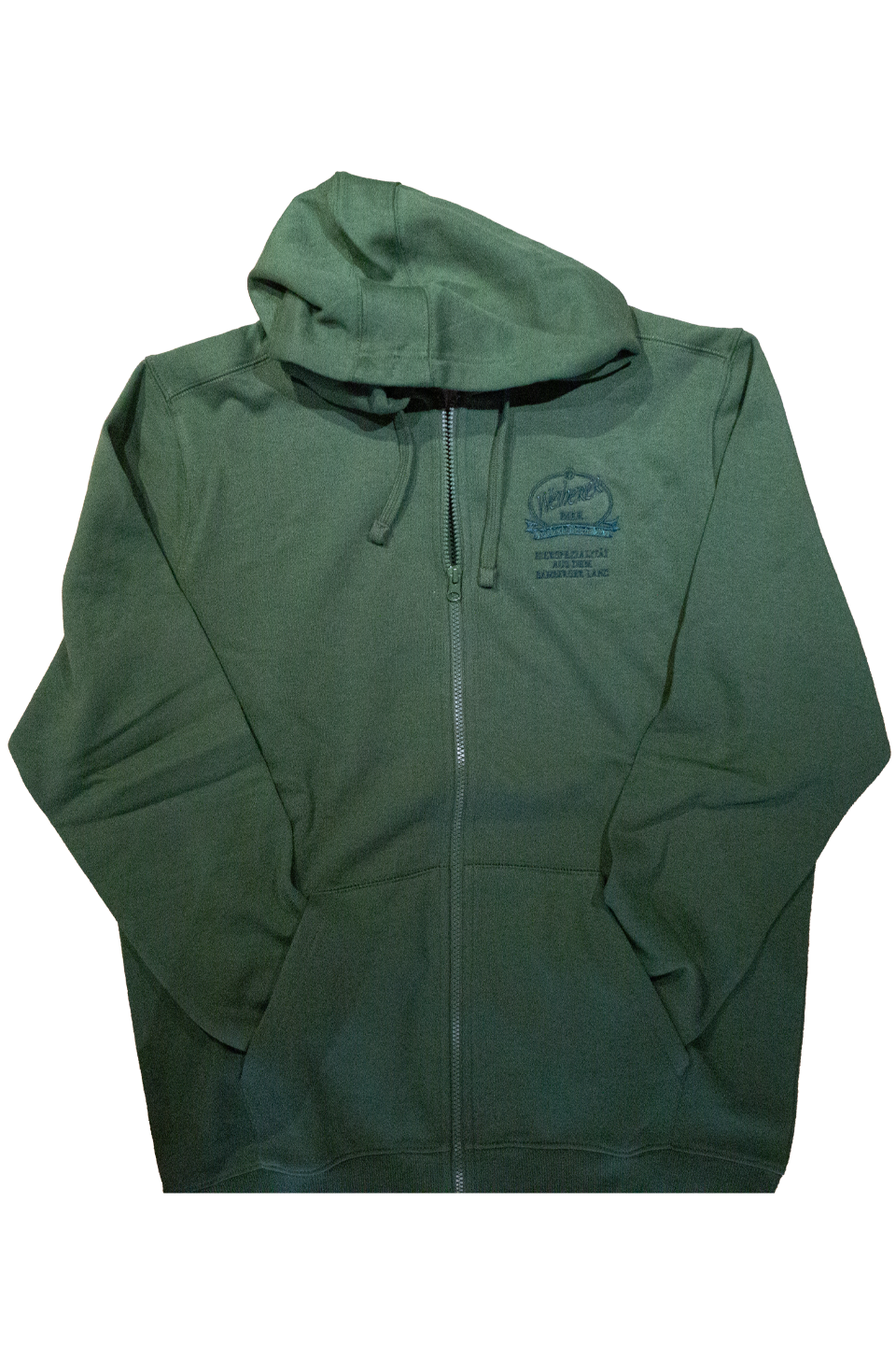 Sweat-Jacke Weiherer Bier, grün